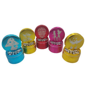 Custom 4 Piece Hex Grinders