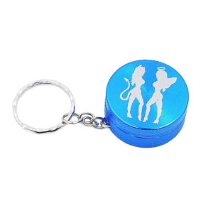 Devil & Angel Girls Keychain Grinder