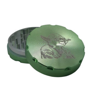 2 Piece Yoda Herb Grinder